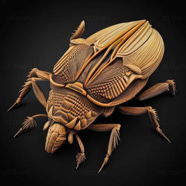 3D model Chaetocnema concinnipennis (STL)